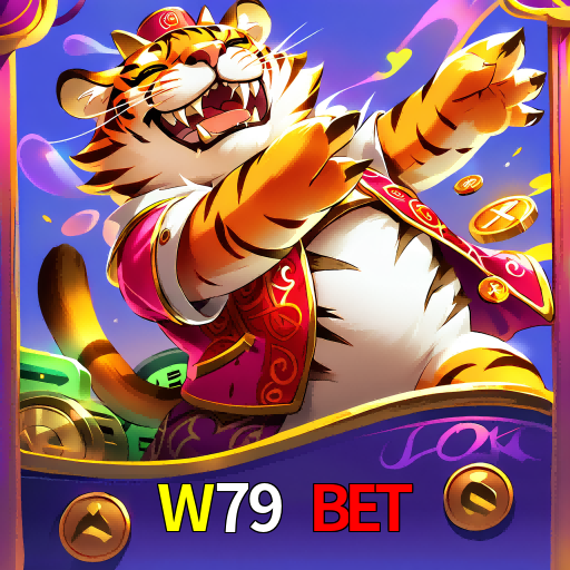 Imagem promocional da W79 Bet mostrando a plataforma e suas vantagens